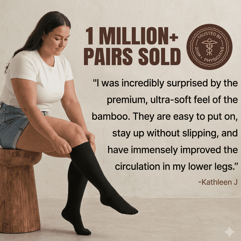 Premium Bamboo Compression Socks