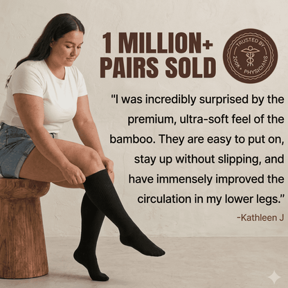Premium Bamboo Compression Socks